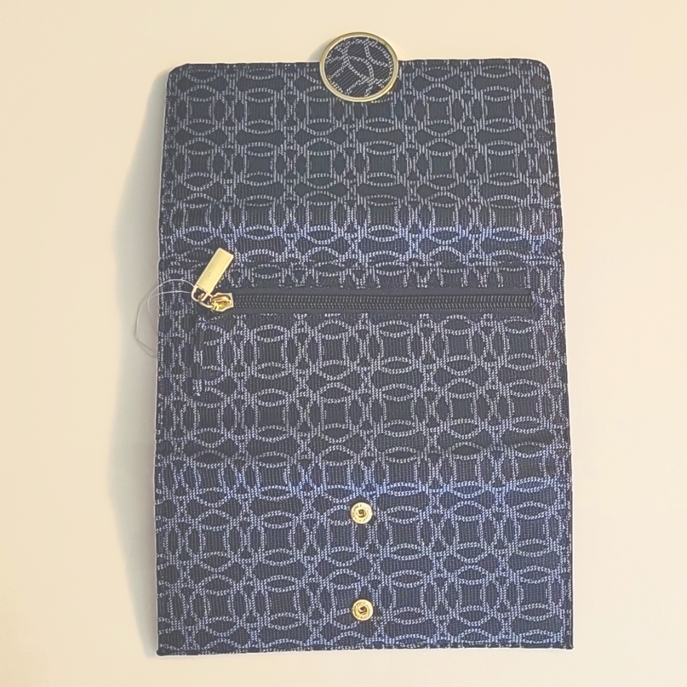 TWO FOR ONE! TIME & TRU Clutch Organizer + Bifold Wallet | Both NWT - Picture 7 of 13